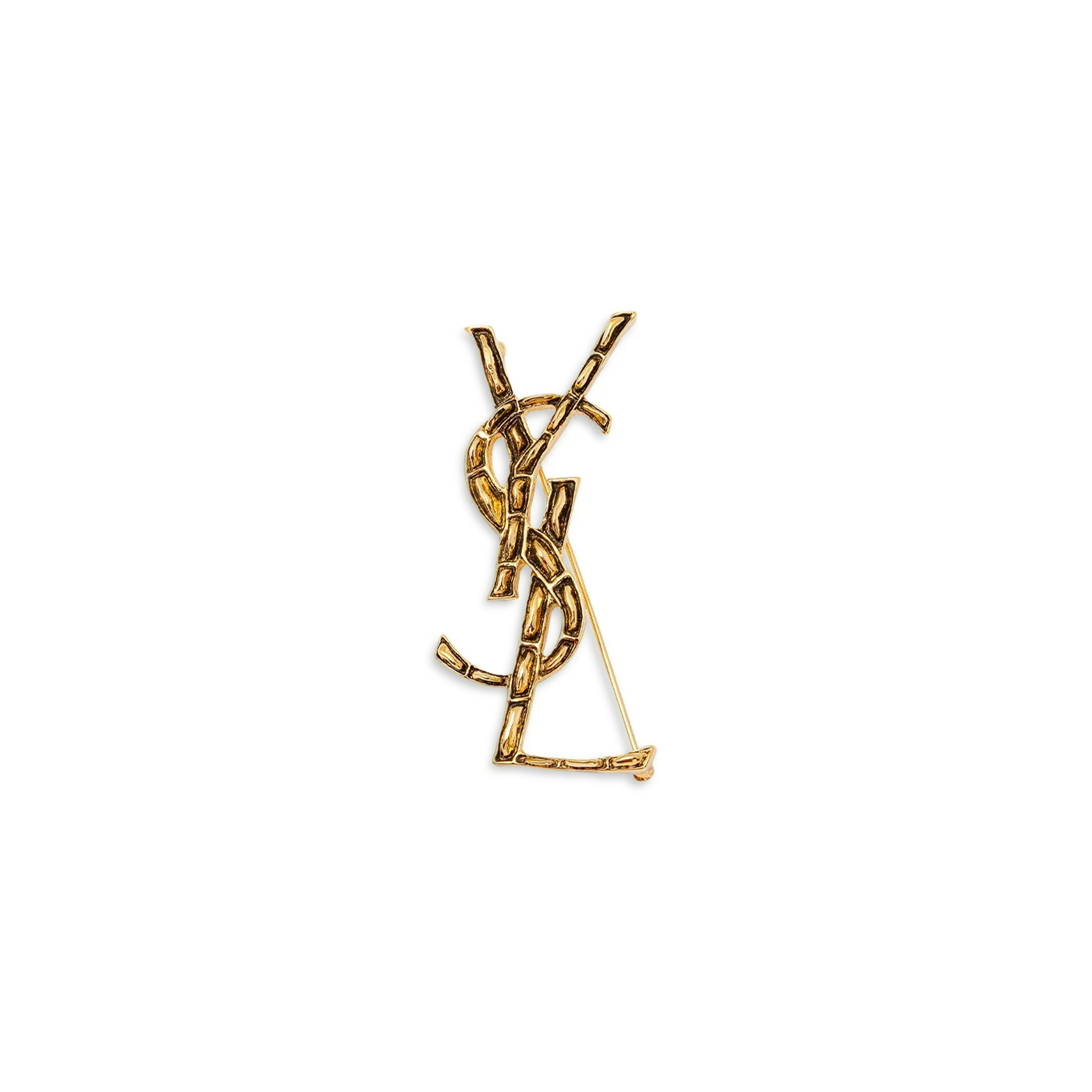YSL CASSANDRE BROOCH 470371Y15008030